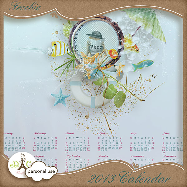 Véro - MAJ 02/03/17 - Spring has sprung ... - $1 per pack - Page 4 Preview_2013calendar_vero-3a59676